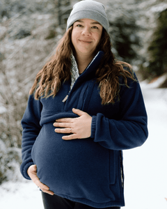 All Phases Fleece - Wildelore Maternity and Nursing Sweater for Hiking & life outdoors