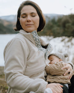 All Phases Fleece - wildelore Maternity and Nursing Sweater for Hiking & life outdoors